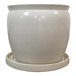 Vintage Mid-Century Modern Gainey Ceramic Planter For Sale