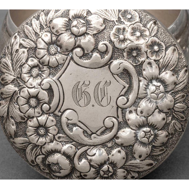 Sterling Silver & Cut Glass Vanity Accessories, 8 For Sale In New York - Image 6 of 18