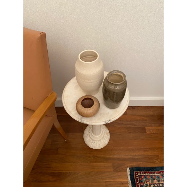 Minimalist Modernist Turned Wood Bowl by Leon Novikoff For Sale - Image 4 of 6