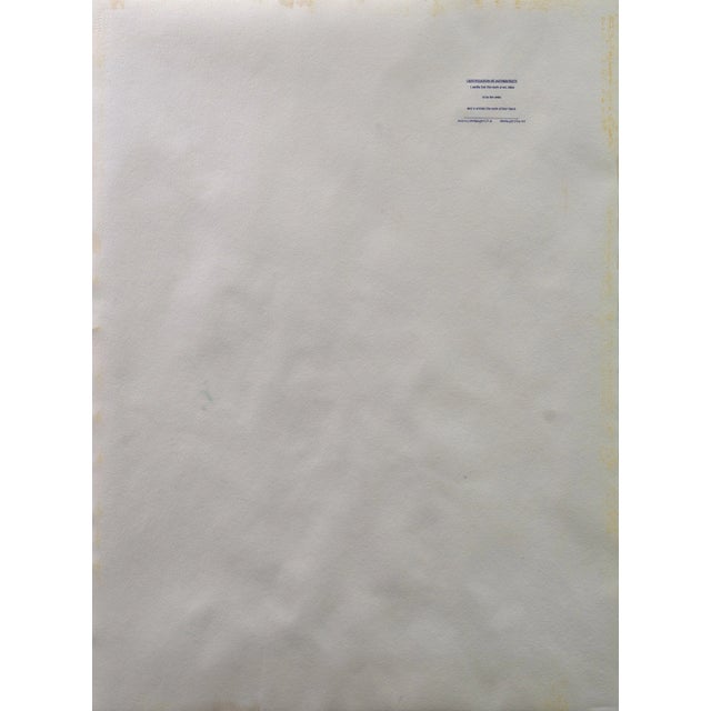 'Water Lilies' by Beverly Fields, 1988; California Watercolor Society, Woman Artist For Sale - Image 9 of 10