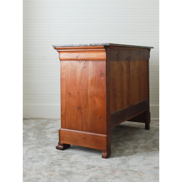 Mid 19th Century 19th Century French Louis Philippe Commode, With Marble Top For Sale - Image 5 of 10