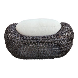 Kenneth Cobonpue Balou Outdoor Ottomann For Sale