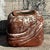 Vintage Cube Terracotta Planter With Curvy Ridges For Sale - Image 11 of 12
