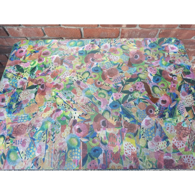 Pop Art 20th Century Eastlake Painted Accent Table For Sale - Image 3 of 10