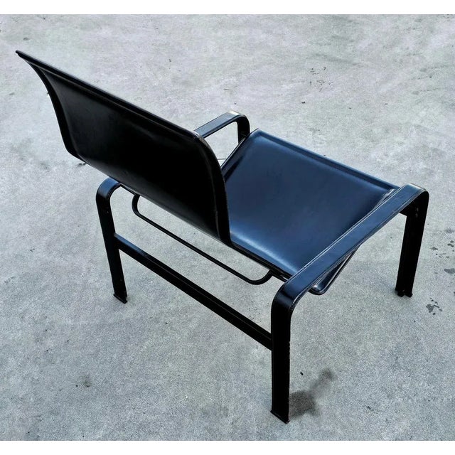 Matteo Grassi Gulf of Poets Lounge Chair attributed to Jacques Toussaint and Patrizia Angeloni for Matteo Grassi, 1970s For Sale - Image 4 of 12