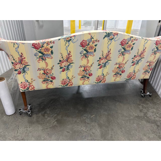 Traditional Traditional Floral Upholstered Sofa by Southwood Reproductions For Sale - Image 3 of 12