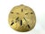Metal Vintage Mid Century Brass Sand Dollar Trinket Dish For Sale - Image 7 of 9