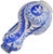 Mid 20th Century Mid 20th Century Handcrafted Blue Andalusian-Patterned Ceramic Vase W/ Handle For Sale - Image 5 of 8