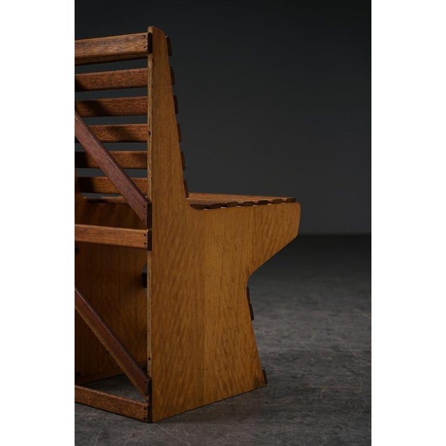 Architectural Accent Chair, 1960s For Sale - Image 9 of 18