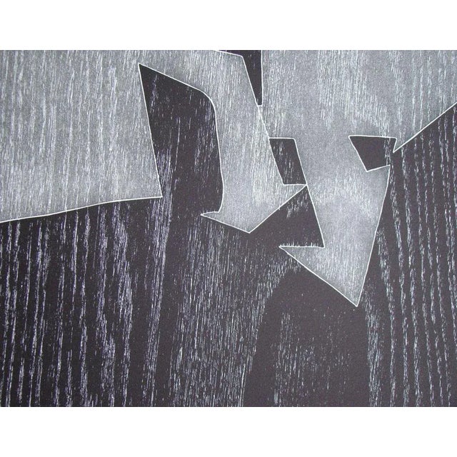 Franz Eggenschwiler, Donnerpfeile II, 1992, Original Woodcut For Sale - Image 12 of 17