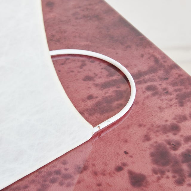 Oblong Rainbow Cocoon Table Lamp by Cazal Crèation, Italy 1970s For Sale - Image 9 of 11