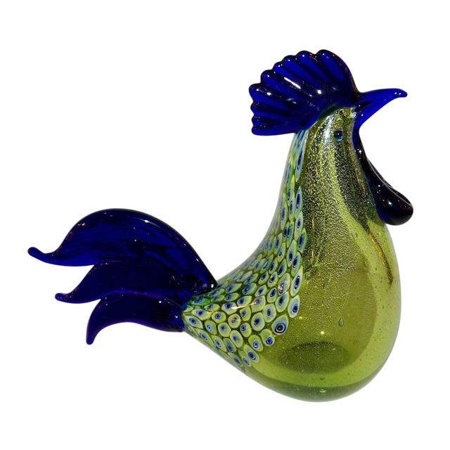 Mid-Century Modern Archimede Seguso Italian Mid-Century Modern Chartreuse Bird For Sale - Image 3 of 4