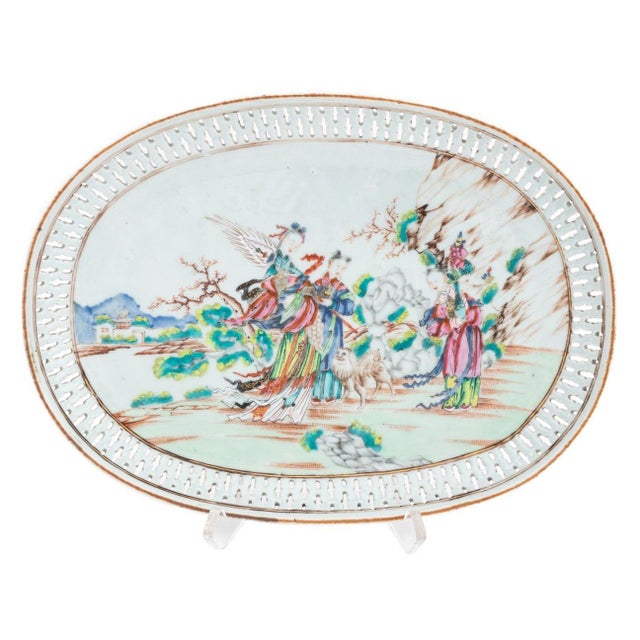 Mid 18th Century Chinese Export Painted Porcelain Articles, 2 For Sale - Image 5 of 7