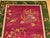 Vintage Chinese Art Deco Area Rug, Handwoven Wool Pile, Floral Design, 4' x 6' For Sale - Image 17 of 18