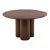 Auburn Round Wood Dining Table For Sale