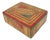 Early 20th Century Tuareg Leather Covered Wood Box For Sale