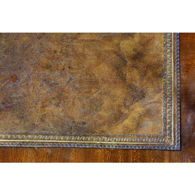 George III Small Mahogany and Satinwood Secretaire For Sale - Image 10 of 13