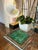 Agate Malachite Acrylic Candy Catchall Dish, Large For Sale - Image 9 of 14