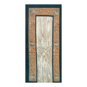 Antique Aubusson Door-Window Panel