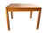 Mid-Century Modern 1970's Danish Teak Wood Table by Henning Oddense For Sale - Image 3 of 10