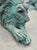 Figurative 1960s Large Bronze Lions Statue a-Pair For Sale - Image 3 of 17