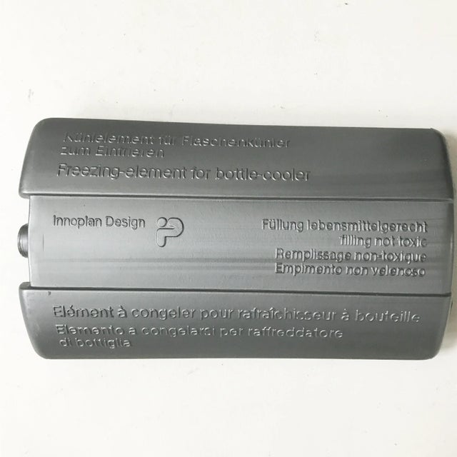 Vintage Innoplan Design Black Modernist Wine Chiller For Sale In San Francisco - Image 6 of 9