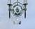 Metal & Glass Wall Lamps by Gaetano Sciolari, Italy, 1970s, Set of 2 For Sale - Image 6 of 8
