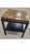 Brown Levantine Geometric Marquetry Side Table Top on Later Ebonized Stand For Sale - Image 8 of 11