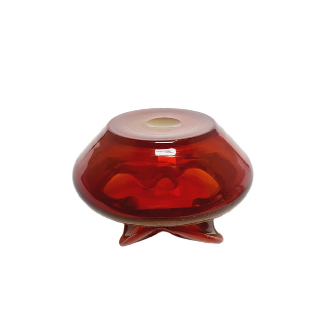 Container by Czesław Zuber for Sudety Glassworks, Poland, 1960s For Sale - Image 4 of 13