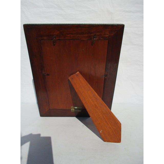 Vintage 1970s Mother of Pearl Photo Frame For Sale - Image 4 of 7