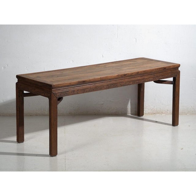 Antique Bench Table in Pine, 1900s For Sale - Image 12 of 12