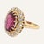 This is part of Chairish’s Fine Jewelry assortment. Rubellite is the red or pink variety of tourmaline. This Rubellite...