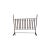 Silver Vintage Regency Silver Leaf Palm Tree Queen Size Canopy Bed For Sale - Image 8 of 9