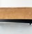 Wood Cognac-Colored Alcantara Bench, 1980s For Sale - Image 7 of 10