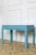 Modern Ming Writing Desk Custom Built and Lacquered Aegean Teal For Sale - Image 13 of 13