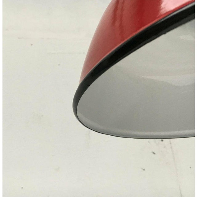 Black Mid-Century German Enamel Pendant Lamp from Kaiser Idell / Kaiser Leuchten, 1960s For Sale - Image 8 of 18