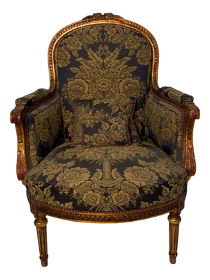 French Baroque Louis XVI Style Armchair