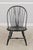 Set of 4 Black Windsor Style Dining Room Chairs For Sale - Image 17 of 18