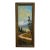 Framed Oil Painting of Mountain Landscape, Vintage For Sale
