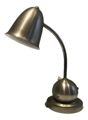 Art Nouveau Desk Lamp by Gispen for Daalderop, 1940s