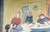 1980s Vintage Classroom Figurative by Les Anderson For Sale - Image 5 of 6