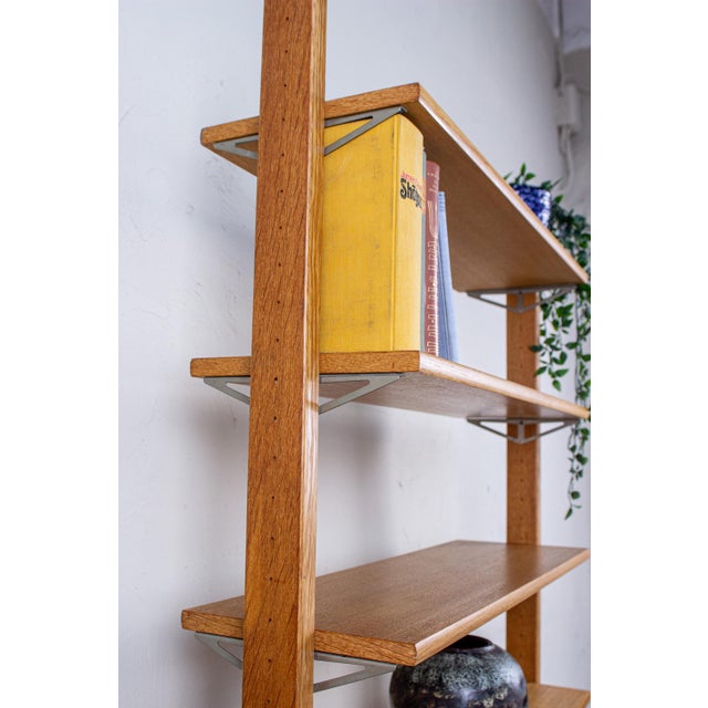 Mid-Century Oak Bookcase from Ikea, 1960s For Sale - Image 12 of 18