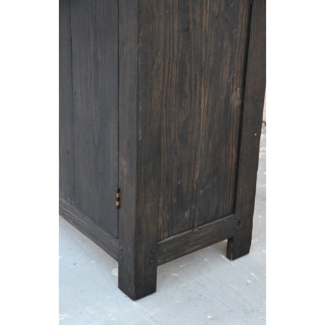 Rustic Cabinet in Reclaimed Heart Pine by Petersen Antiques For Sale - Image 11 of 13