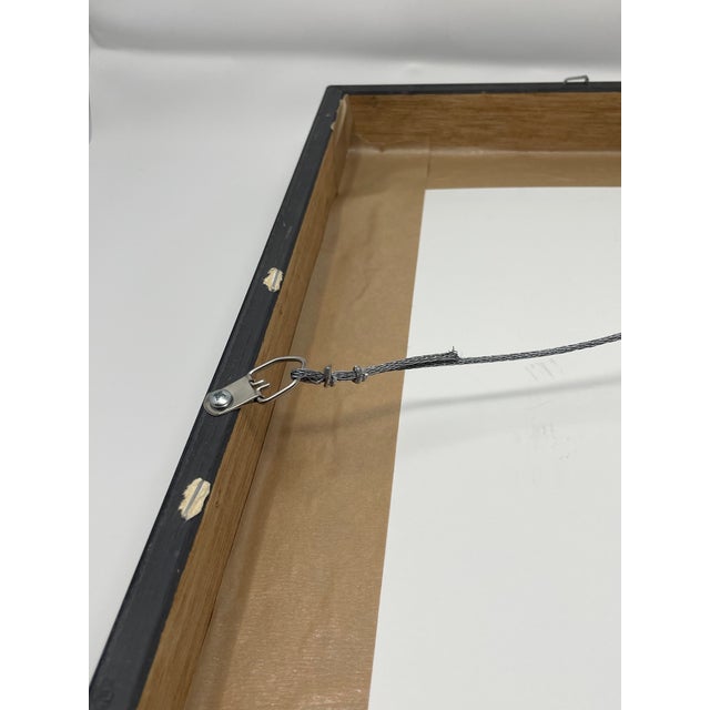 Authentic Wendover Art Group Abstract MCM Giclee Wall Art Global Markings 2 For Sale In Boston - Image 6 of 9