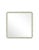 Contemporary Fleur Home Carnival Muses Square Mirror in Cooking Apple Green, 47.5x47.5 For Sale - Image 3 of 3