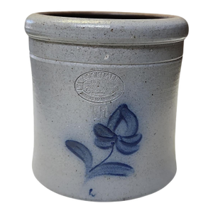 Vintage Rockdale Union Stoneware Kitchen Crock