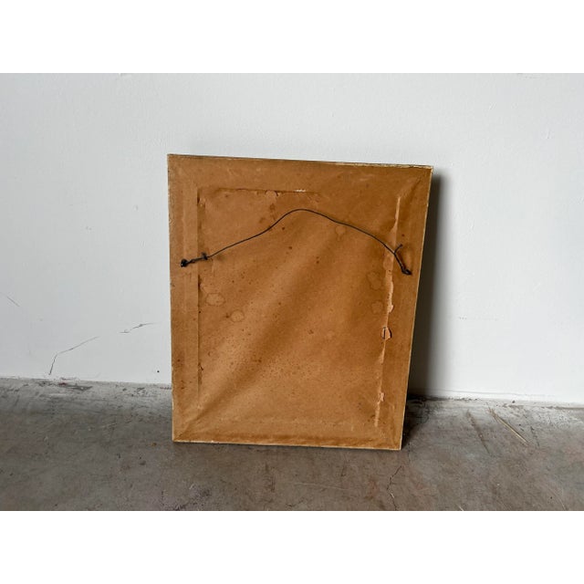 60's Vintage Plein Air Impressionist Trees Landscape Painting, Framed For Sale - Image 10 of 11