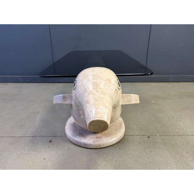 Vintage Dolphin Coffee Table by Maitland Smith, 1980s For Sale - Image 11 of 14