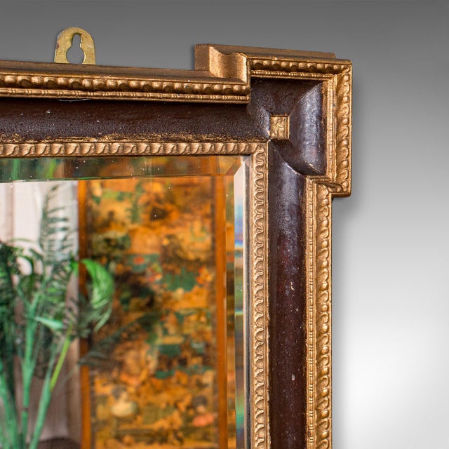 Late 19th Century 1870's Small Antique Vanity Mirror For Sale - Image 5 of 8