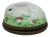 1970s England Halcyon Days Enamel Bonbonniere Bunny Rabbit Trinket Box 2" For Sale